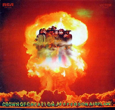 JEFFERSON AIRPLANE - Crown of Creation album front cover vinyl record